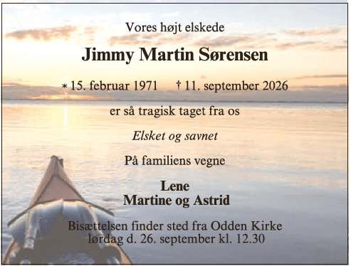 Jimmy Martin Sørensen - ID 78537