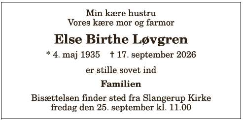 Else Birthe Løvgren - 1210421504