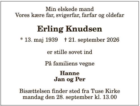 Erling Knudsen - 1210421840