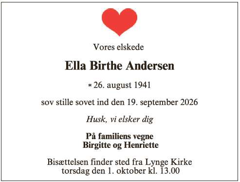 Ella Birthe Andersen - ID 78801